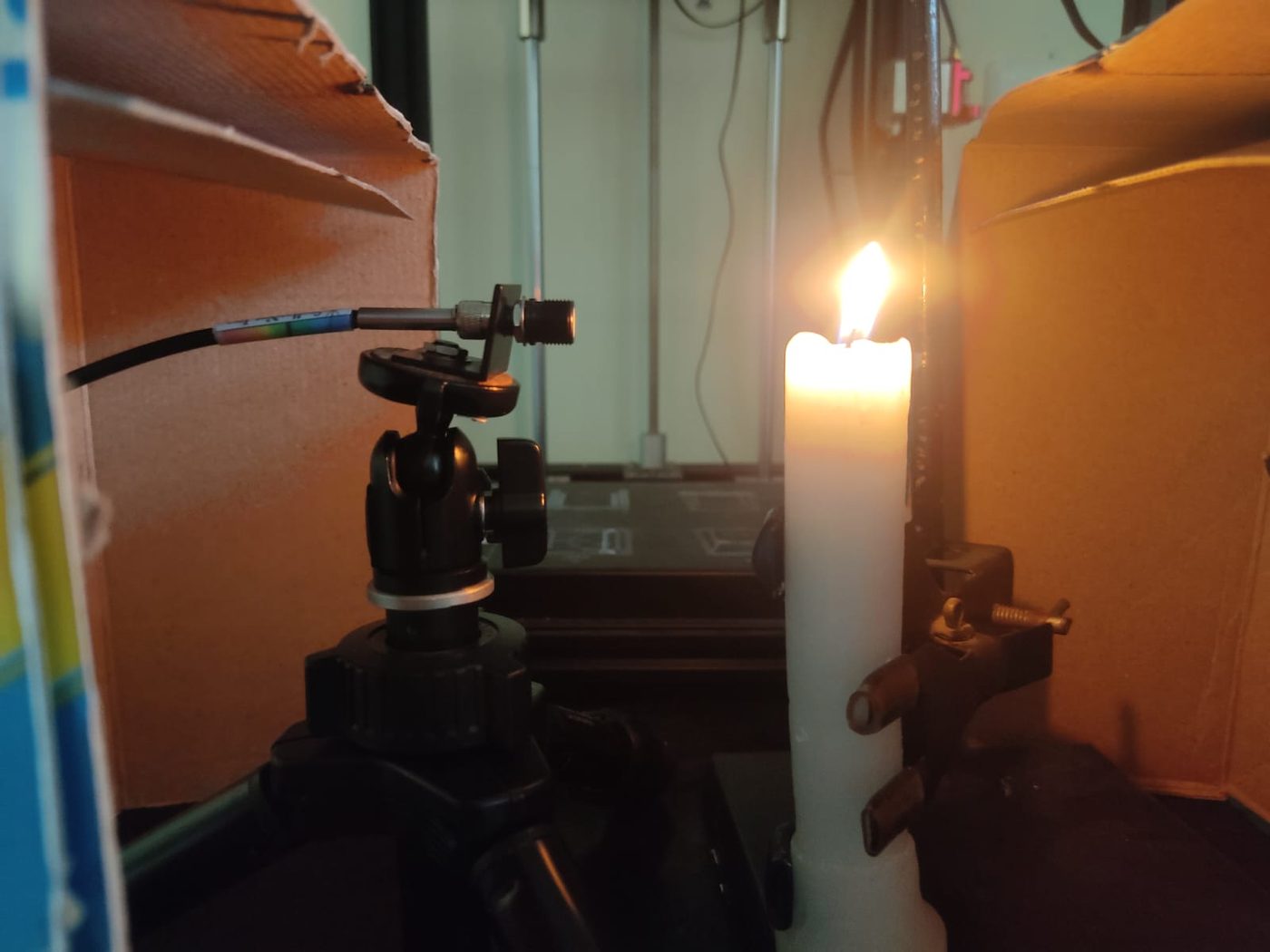 Spectrometer measurement setup